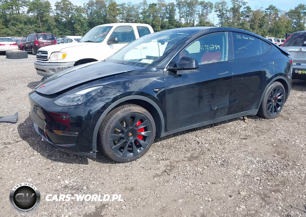 2023 Tesla Model Y Awd-Long Range Dual Motor All-Wheel Drive VIN:7SAYGAEE1PF913907 - 2