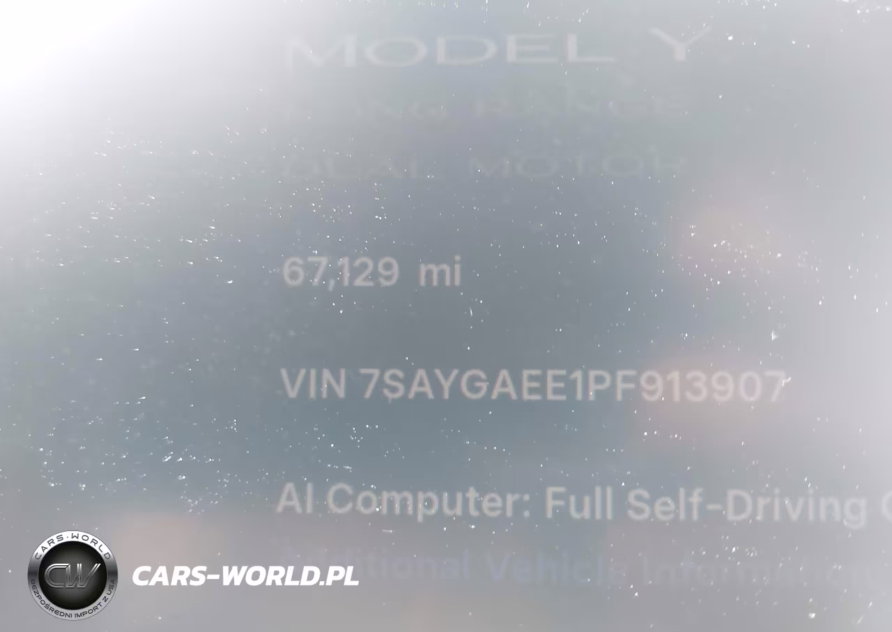 2023 Tesla Model Y Awd-Long Range Dual Motor All-Wheel Drive VIN:7SAYGAEE1PF913907 - 7