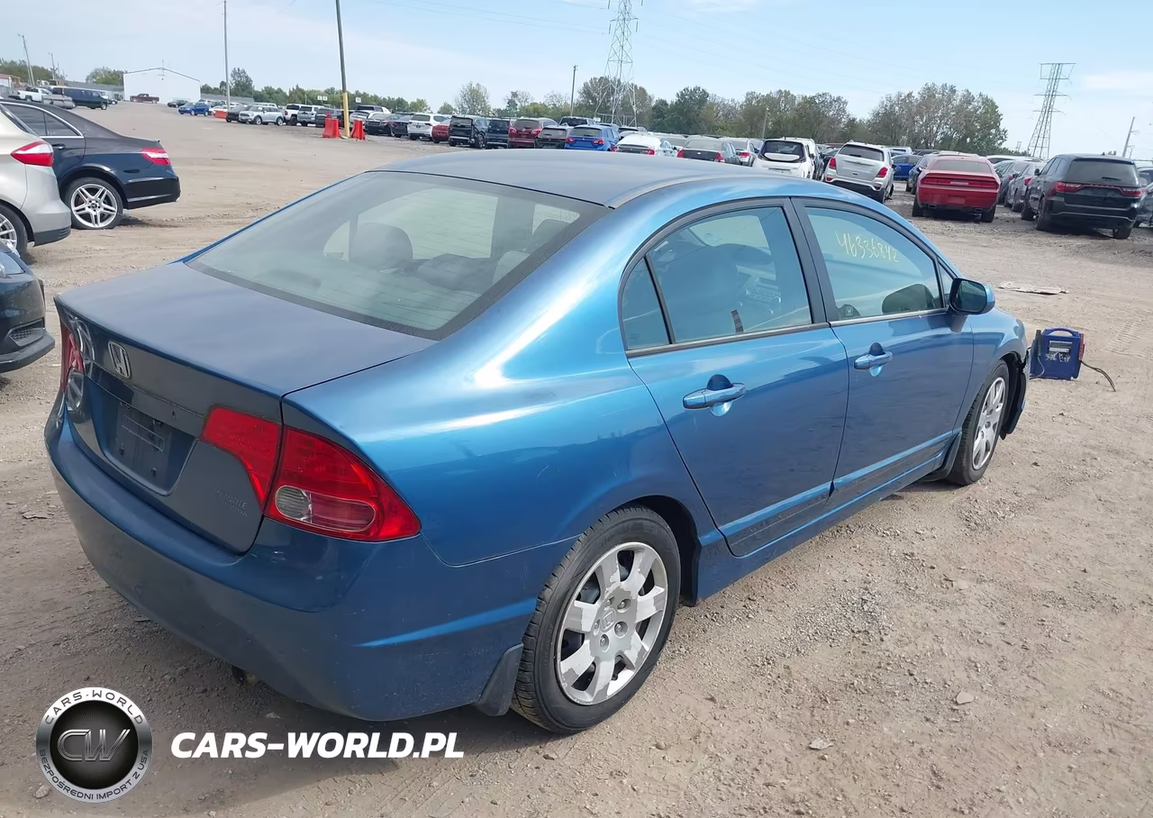2006 Honda Civic Lx VIN:1HGFA16546L030854 - 4