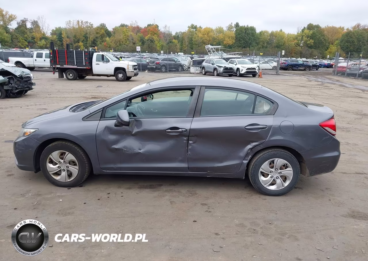 2015 Honda Civic Lx VIN:19XFB2F51FE265075 - 14
