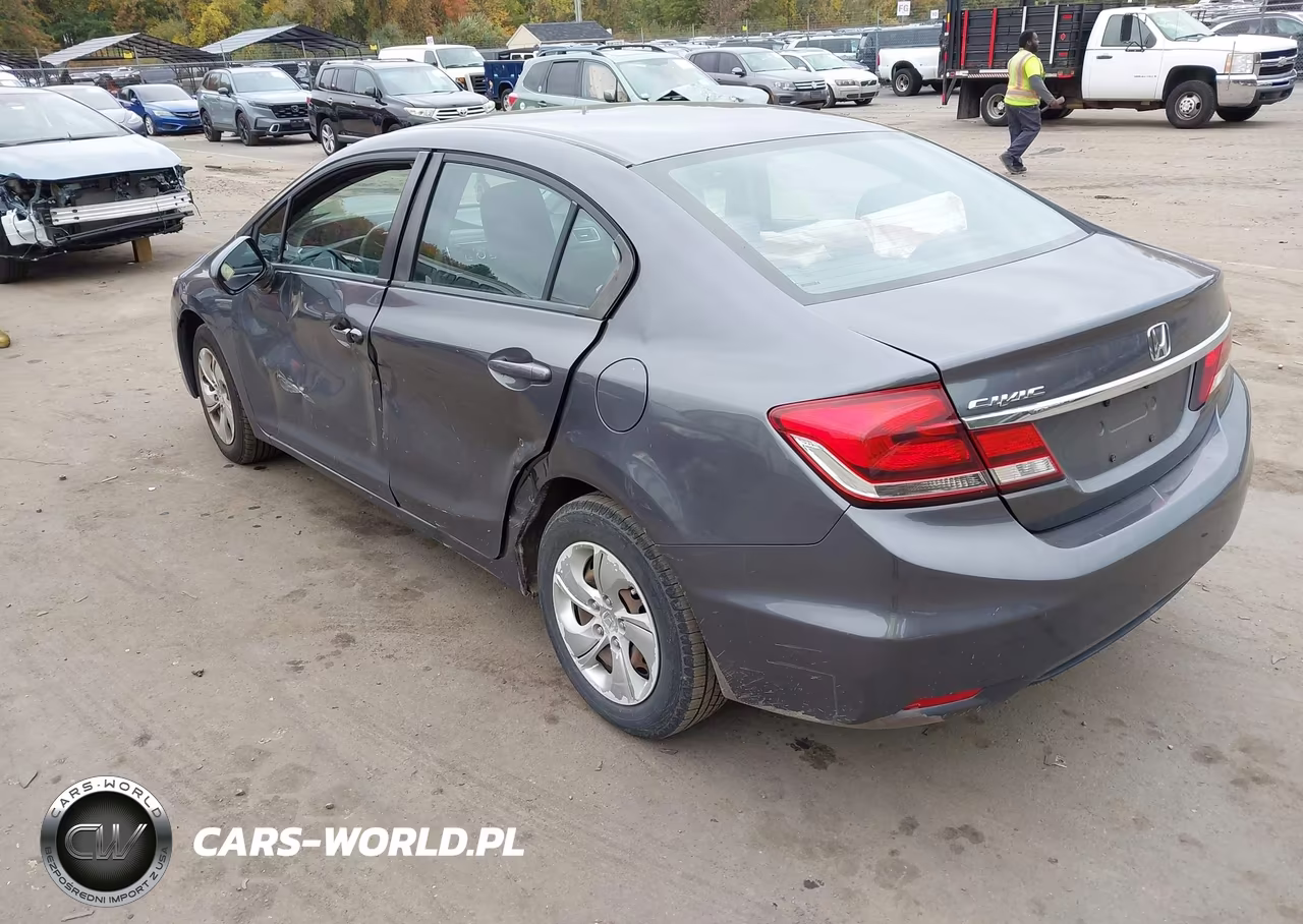 2015 Honda Civic Lx VIN:19XFB2F51FE265075 - 3