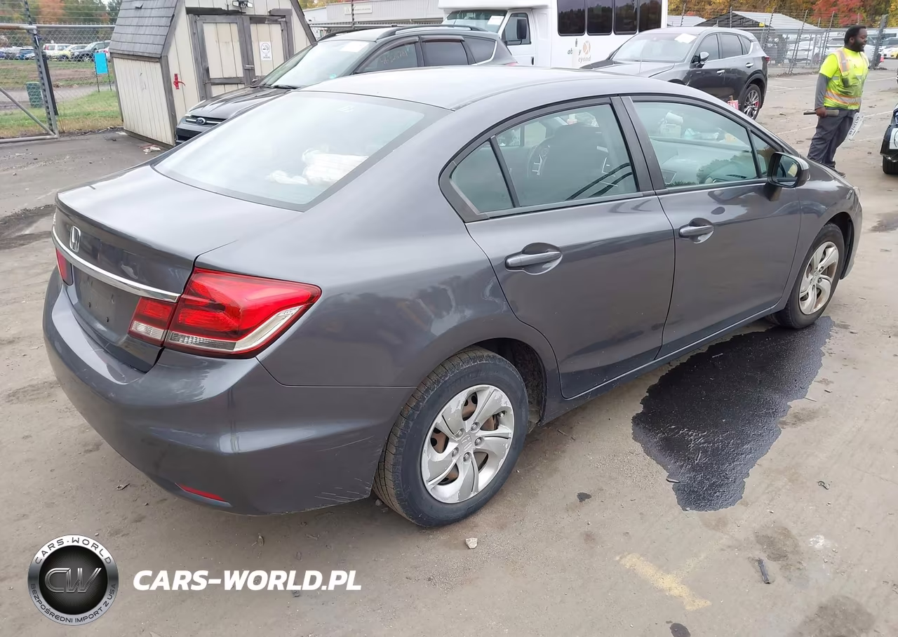 2015 Honda Civic Lx VIN:19XFB2F51FE265075 - 4