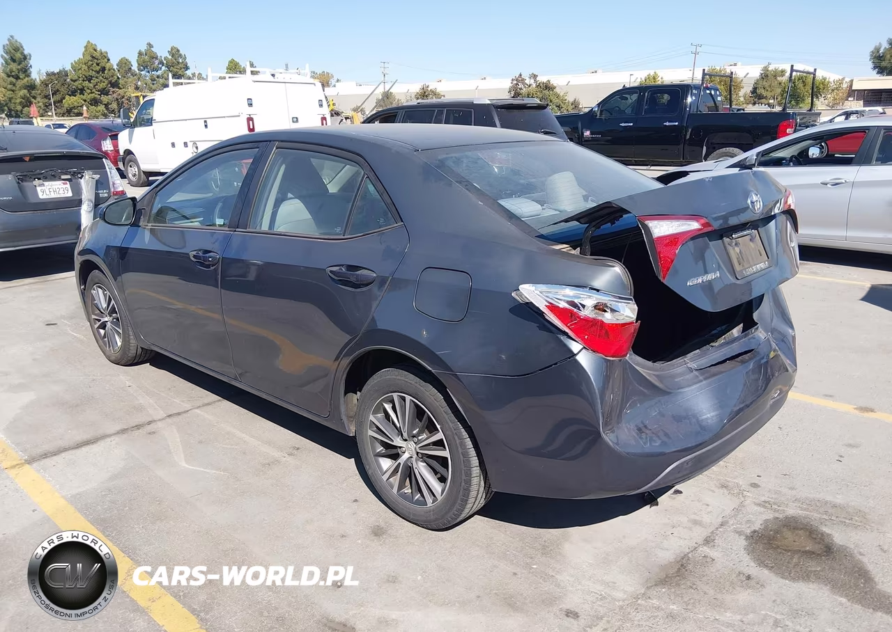 2016 Toyota Corolla Le Plus VIN:5YFBURHE7GP434501 - 3
