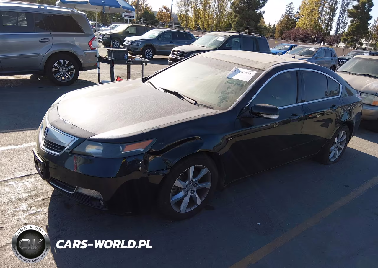 2013 Acura Tl 3.5 VIN:19UUA8F57DA001034 - 2