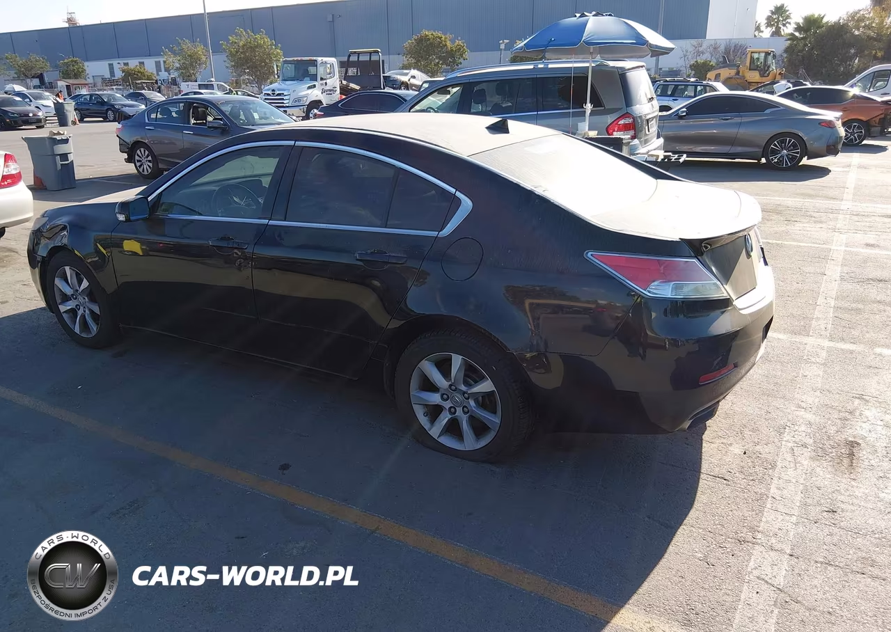 2013 Acura Tl 3.5 VIN:19UUA8F57DA001034 - 3