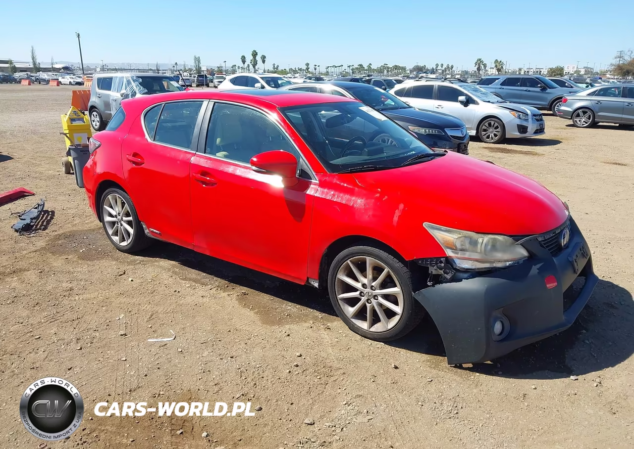 2013 Lexus Ct 200H VIN:JTHKD5BH4D2136413 - 1