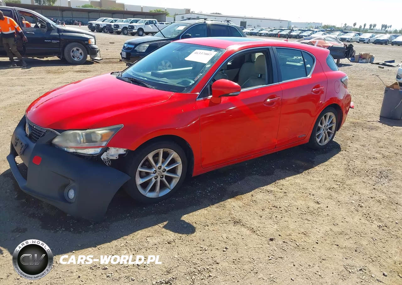 2013 Lexus Ct 200H VIN:JTHKD5BH4D2136413 - 2