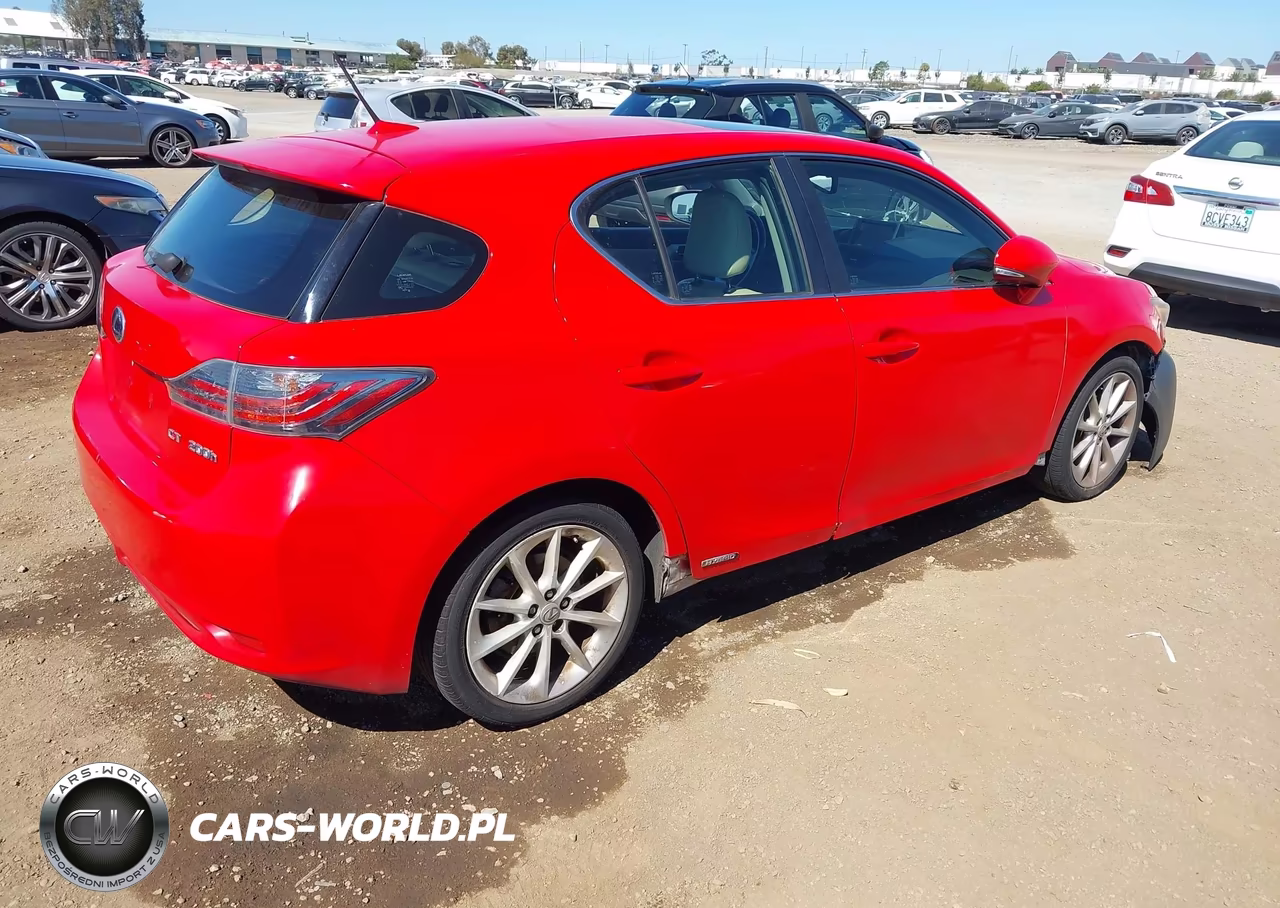 2013 Lexus Ct 200H VIN:JTHKD5BH4D2136413 - 4