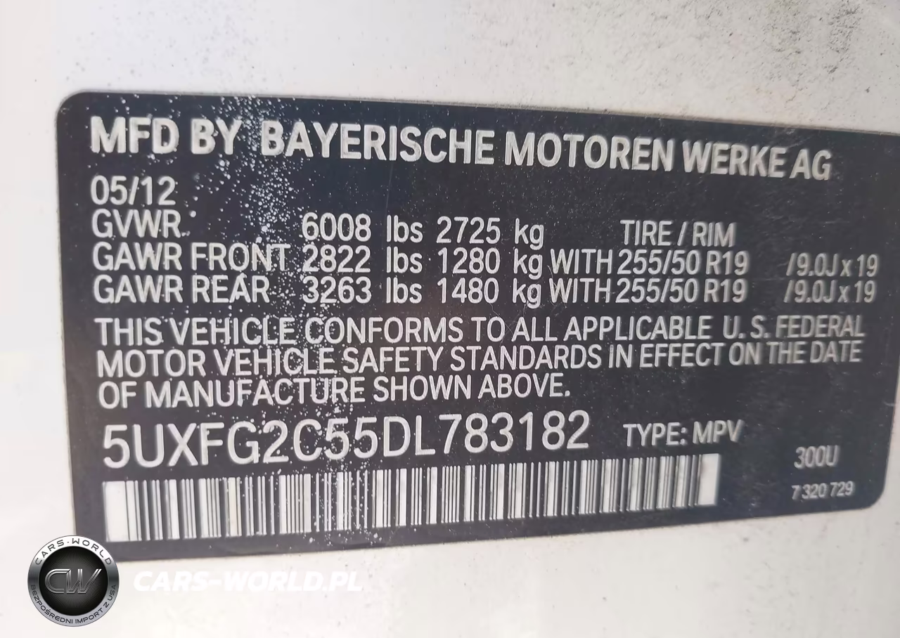 2013 BMW X6 xDrive35I VIN:5UXFG2C55DL783182 - 9