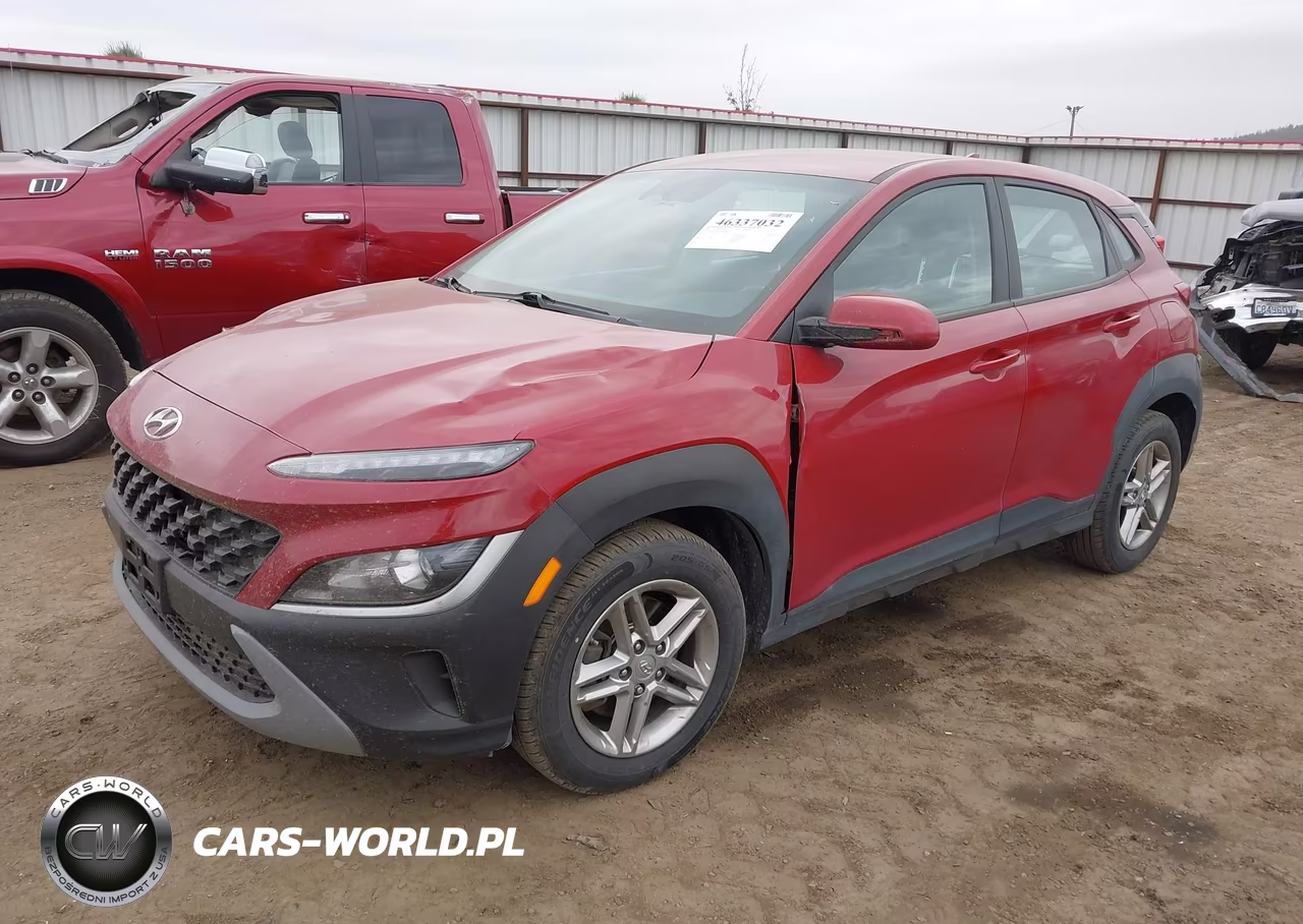 2022 Hyundai Kona Se VIN:KM8K2CAB5NU883688 - 2