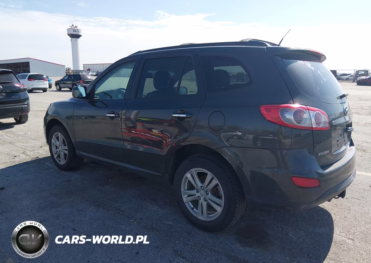 2011 Hyundai Santa Fe Limited V6 VIN:5XYZKDAGXBG063916 - 3