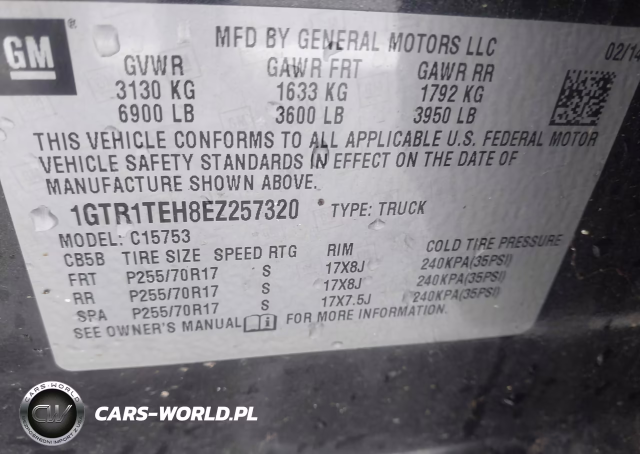 2014 GMC Sierra 1500 VIN:1GTR1TEH8EZ257320 - 9