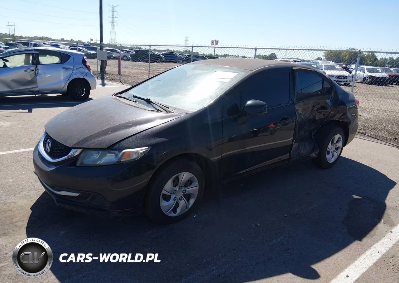 2013 Honda Civic Lx VIN:19XFB2F58DE059815 - 2