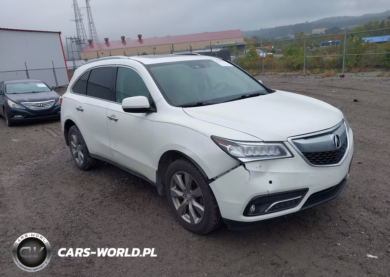 2016 Acura Mdx Advance Entertainment Packages-Advance Package