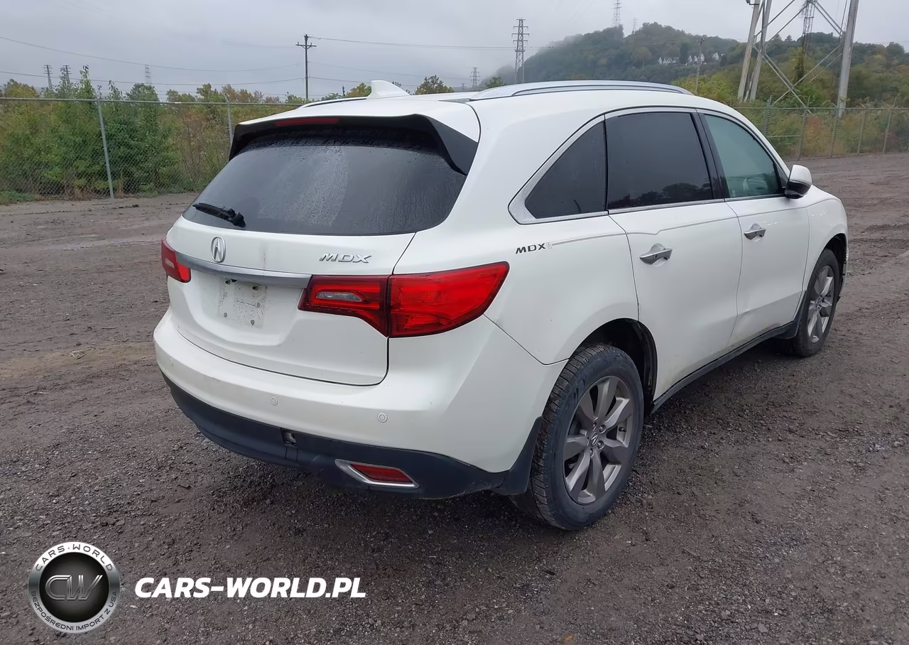 2016 Acura Mdx Advance Entertainment Packages-Advance Package VIN:5FRYD3H94GB001075 - 4