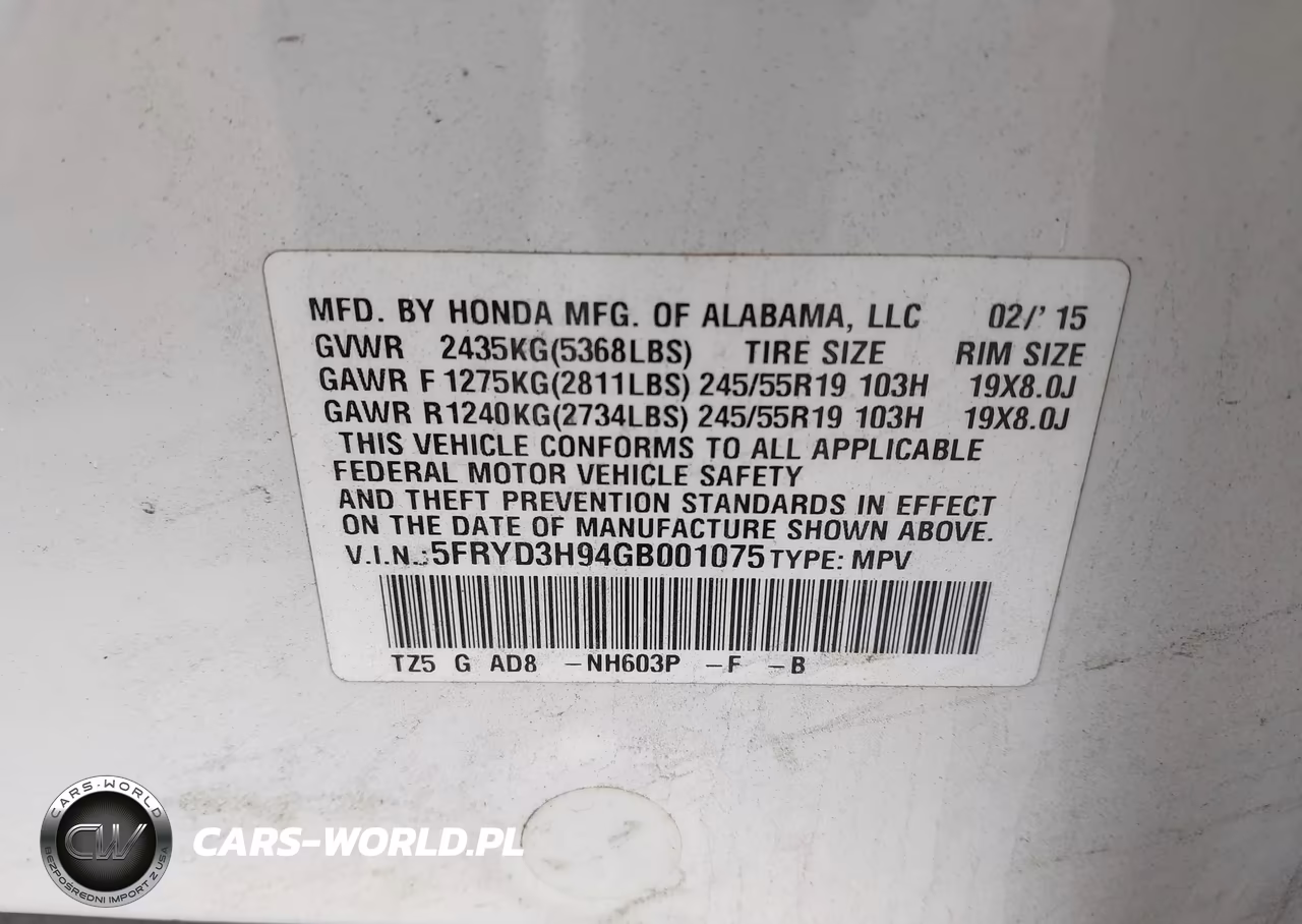 2016 Acura Mdx Advance Entertainment Packages-Advance Package VIN:5FRYD3H94GB001075 - 9