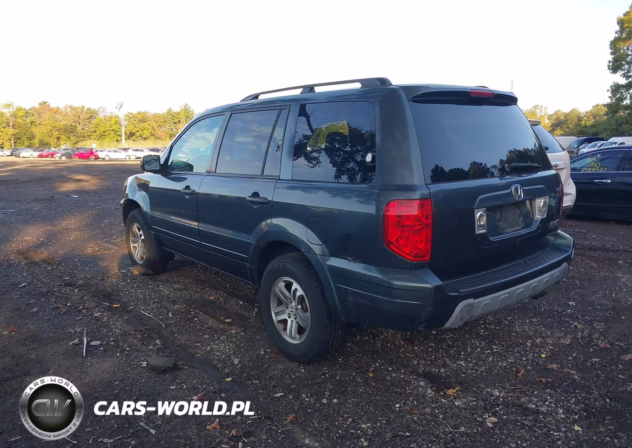 2004 Honda Pilot Ex-L VIN:2HKYF18584H540258 - 3