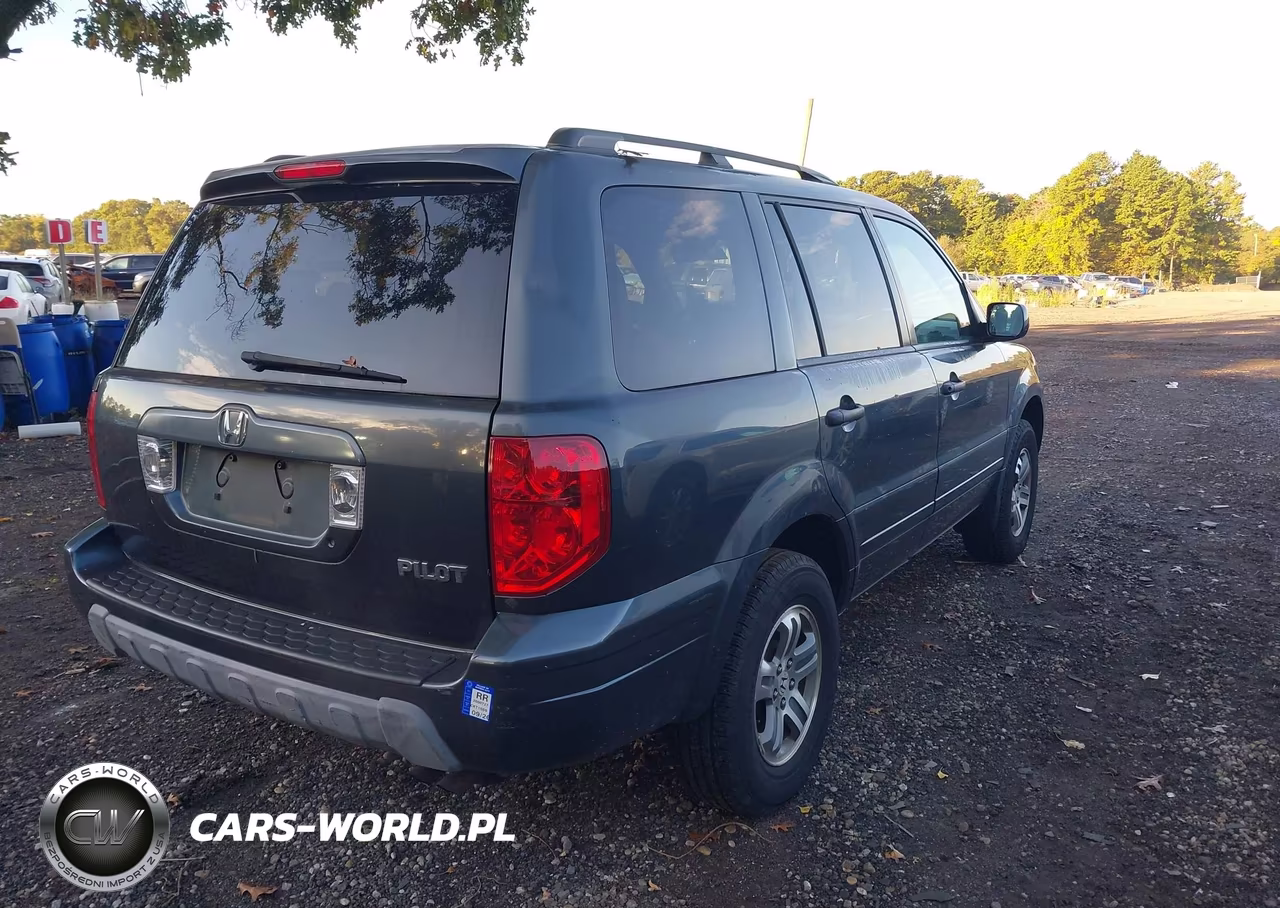 2004 Honda Pilot Ex-L VIN:2HKYF18584H540258 - 4