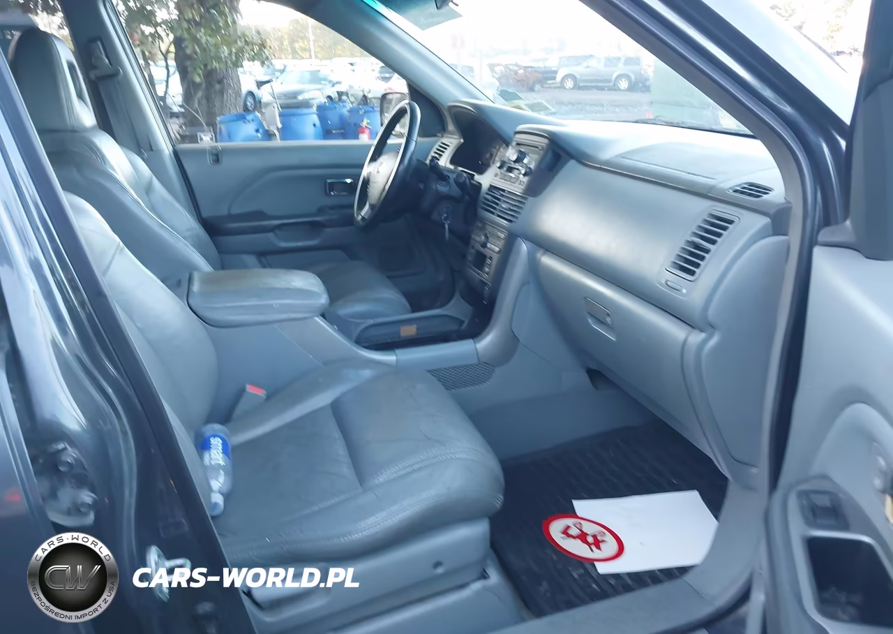 2004 Honda Pilot Ex-L VIN:2HKYF18584H540258 - 5