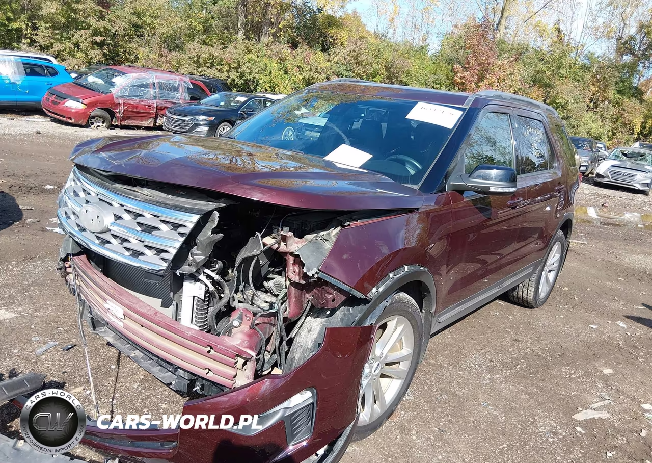 2018 Ford Explorer Xlt VIN:1FM5K8D83JGA66285 - 2