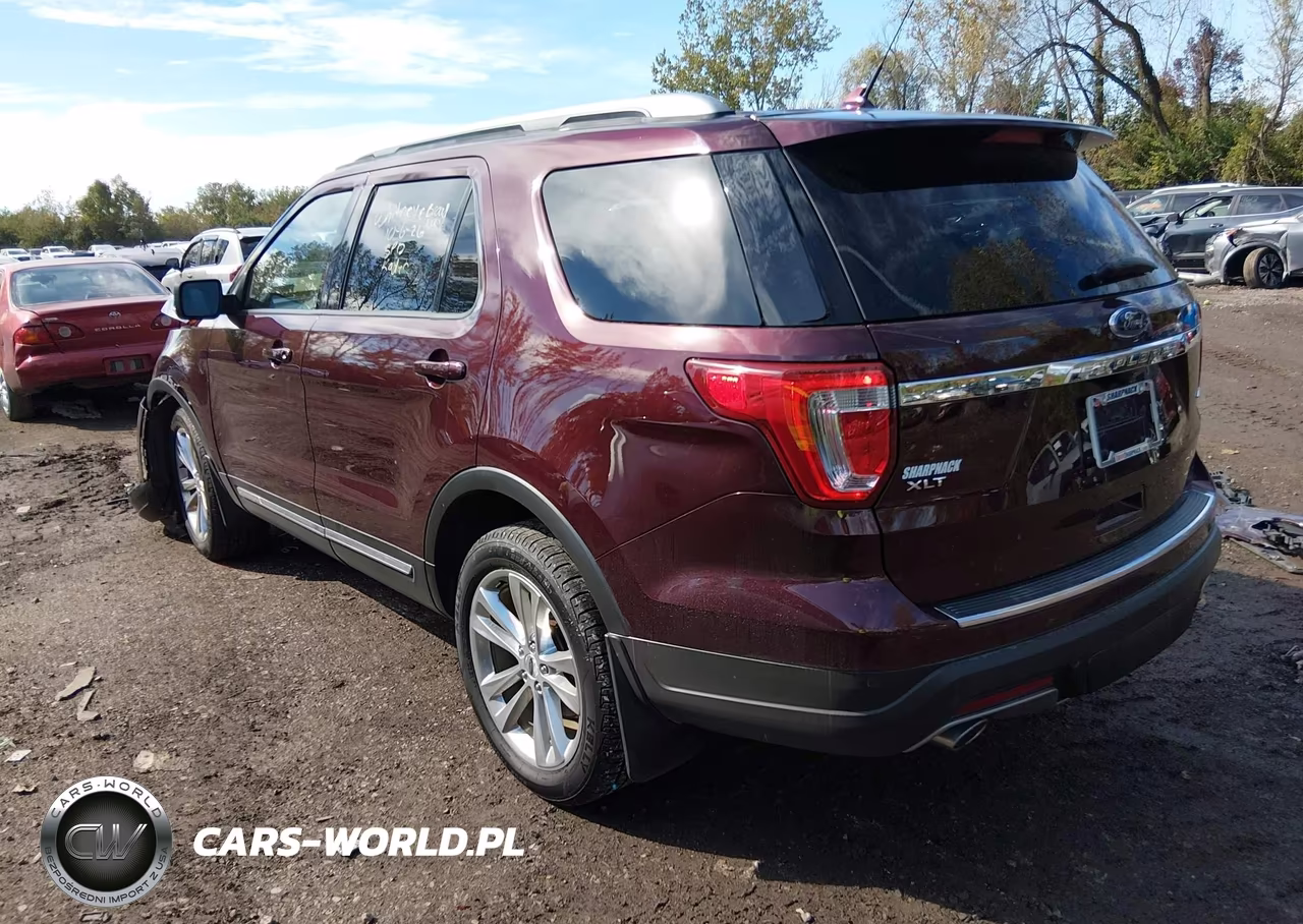 2018 Ford Explorer Xlt VIN:1FM5K8D83JGA66285 - 3