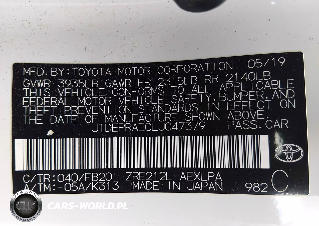 2020 Toyota Corolla Le VIN:JTDEPRAE0LJ047379 - 9