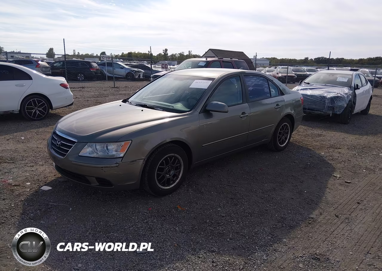 2009 Hyundai Sonata Gls VIN:5NPET46C49H417398 - 2