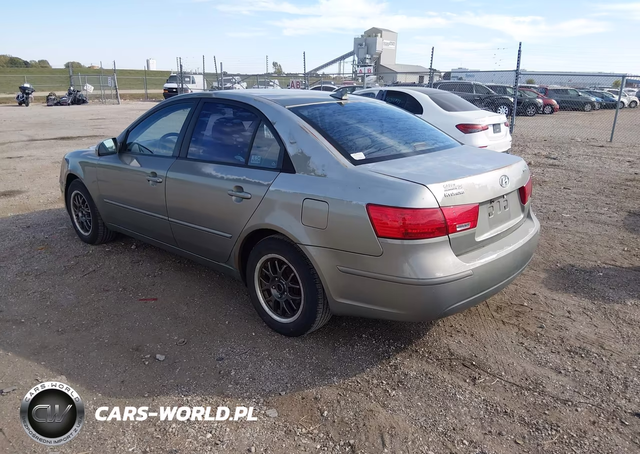 2009 Hyundai Sonata Gls VIN:5NPET46C49H417398 - 3