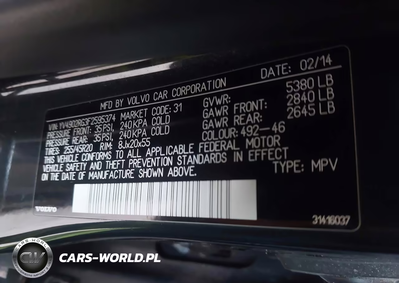 2015 Volvo Xc60 T6 R-Design Premier Plus VIN:YV4902RG3F2595374 - 9