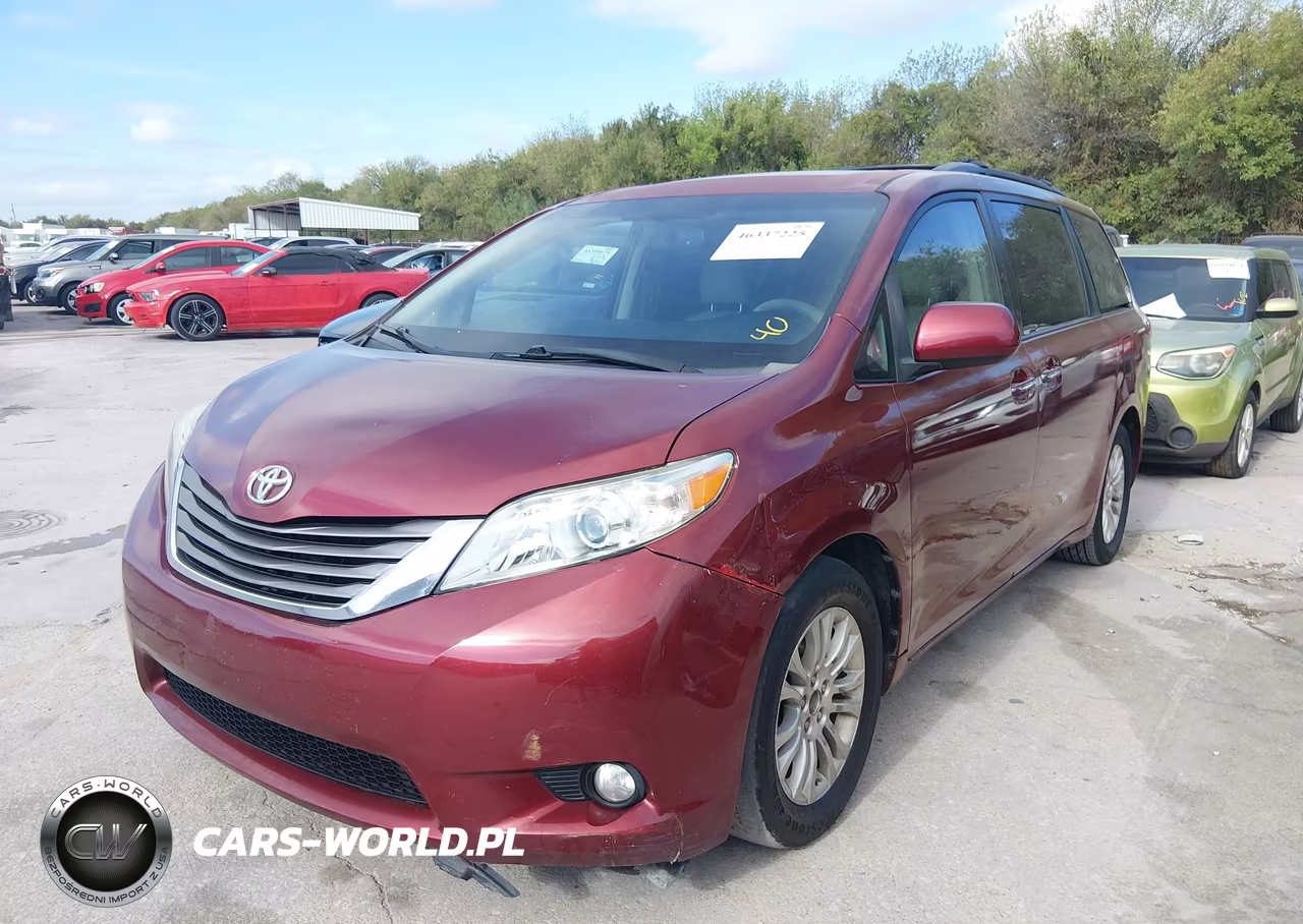 2012 Toyota Sienna Xle V6 8 Passenger VIN:5TDYK3DC2CS196866 - 2