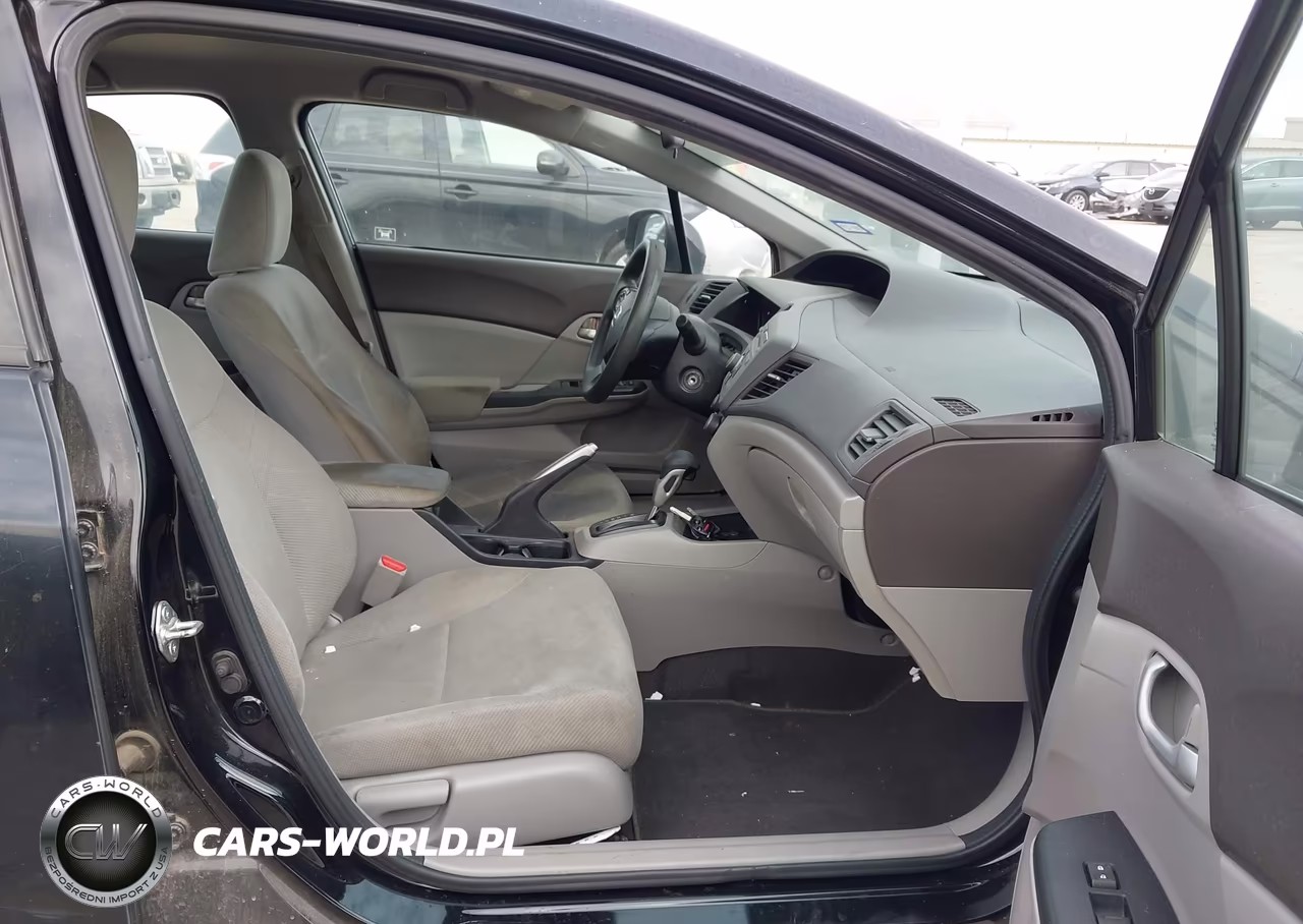 2012 Honda Civic Lx VIN:2HGFB2F50CH590091 - 5