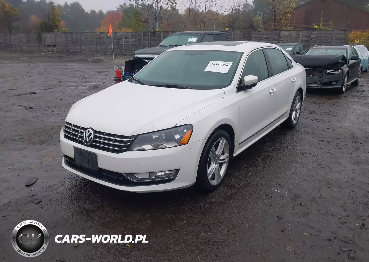 2013 Volkswagen Passat 2.0L Tdi Sel Premium VIN:1VWCN7A36DC030699 - 2