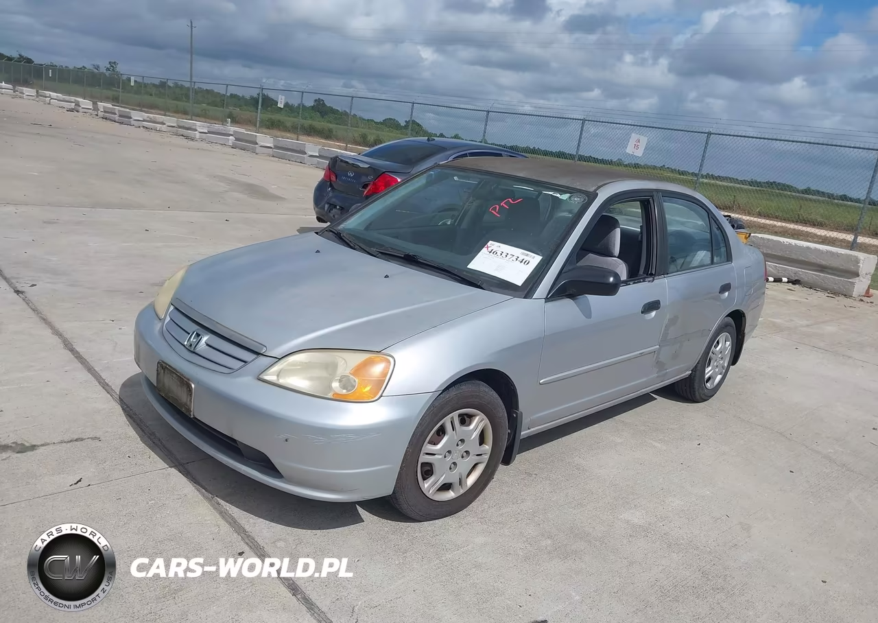 2001 Honda Civic Lx VIN:1HGES16551L006371 - 2