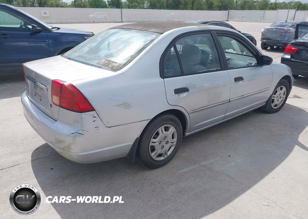 2001 Honda Civic Lx VIN:1HGES16551L006371 - 4