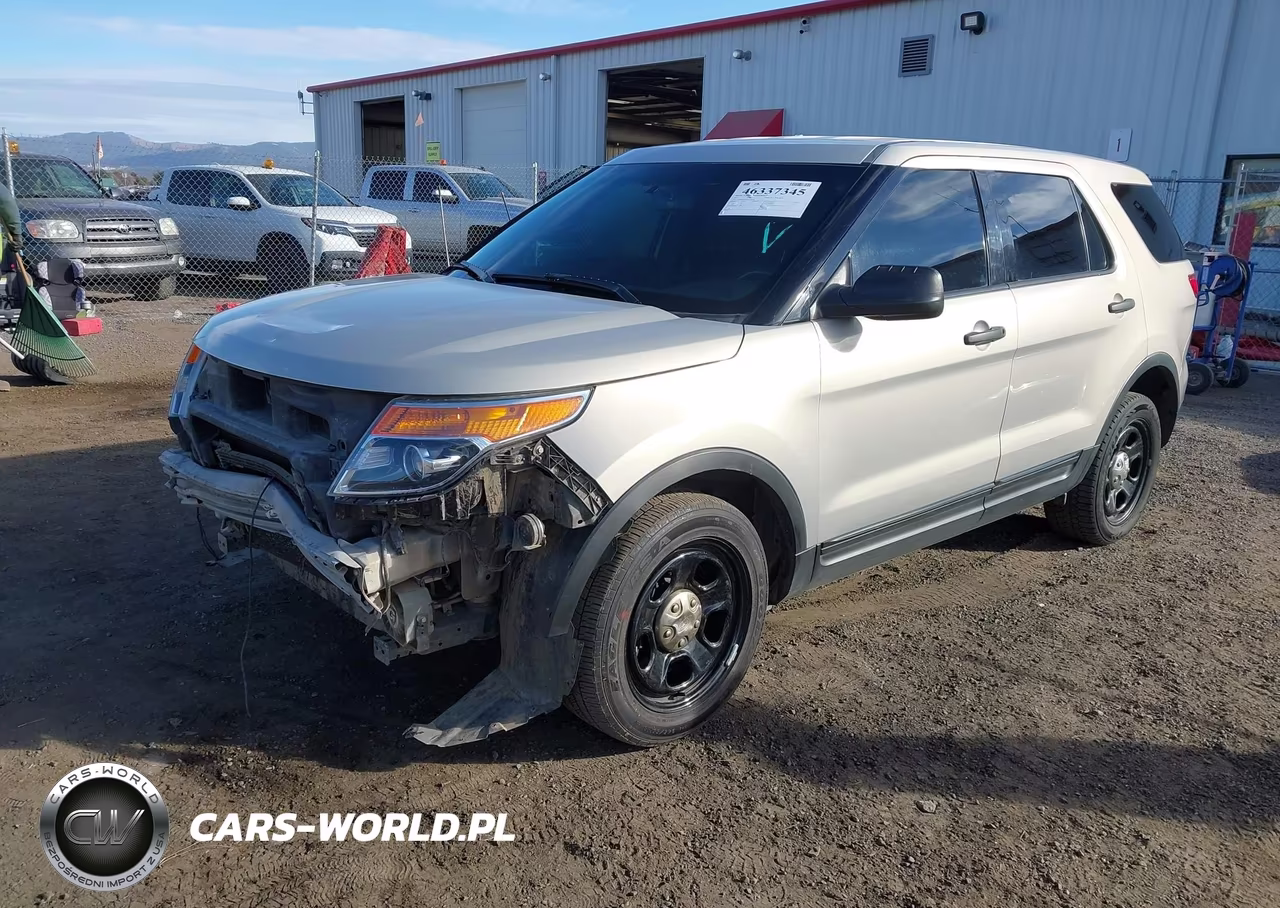 2015 Ford Utility Police Interceptor VIN:1FM5K8AR6FGA35553 - 2
