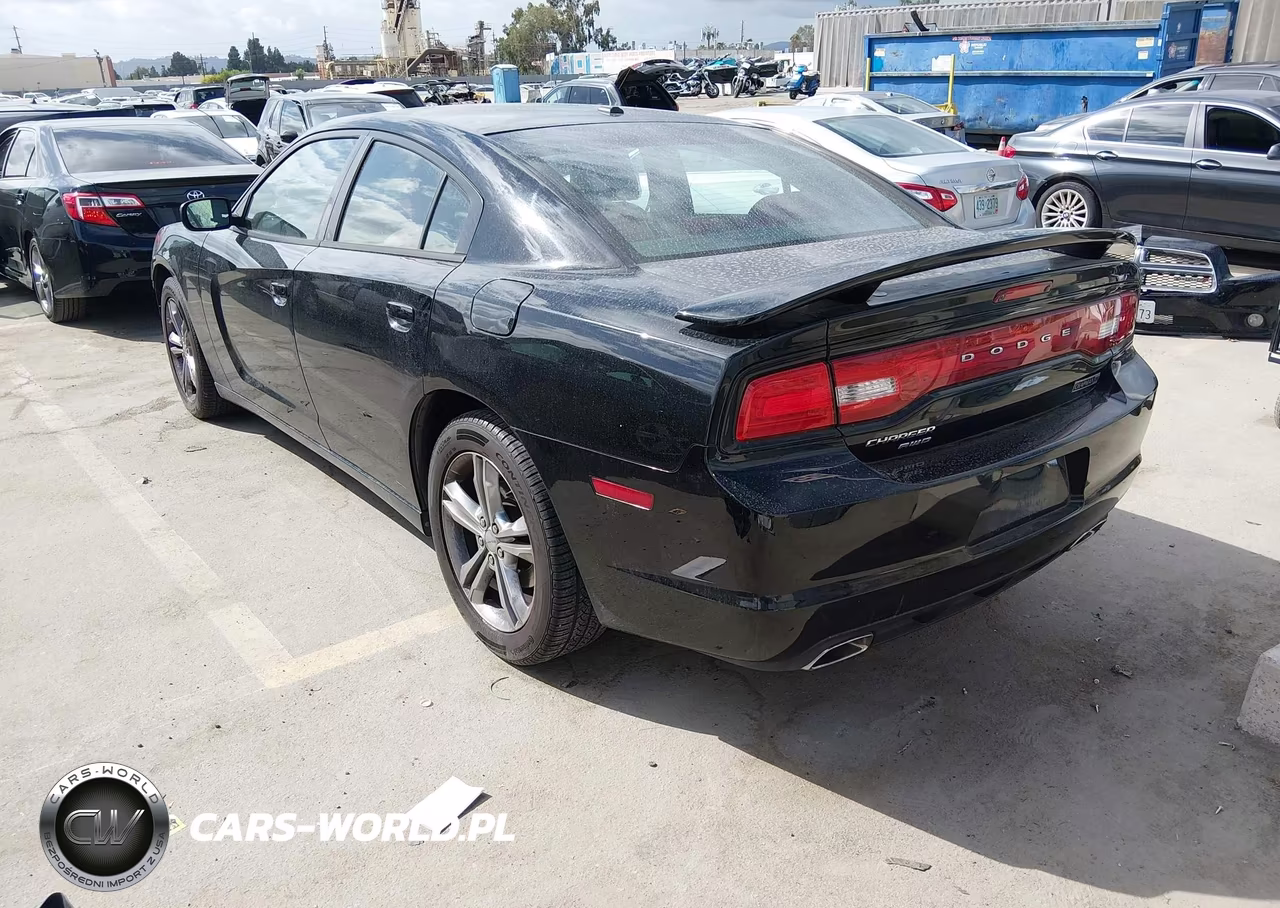 2013 Dodge Charger Sxt Plus VIN:2C3CDXJG8DH538795 - 3
