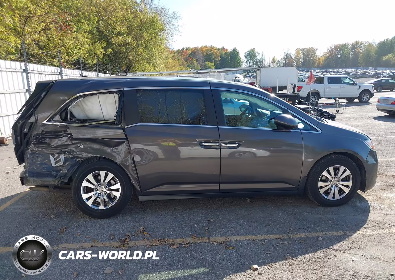 2015 Honda Odyssey Ex-L VIN:5FNRL5H62FB026372 - 13