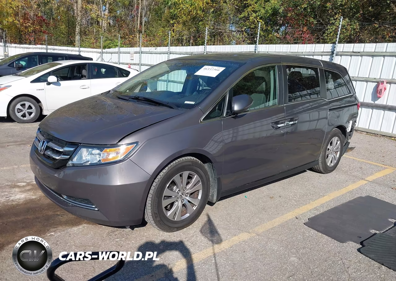 2015 Honda Odyssey Ex-L VIN:5FNRL5H62FB026372 - 2