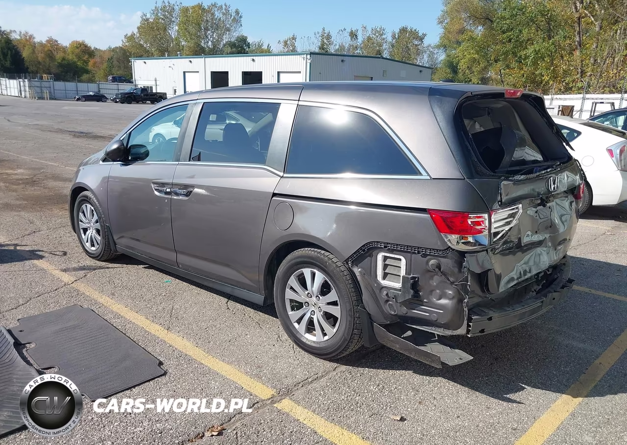 2015 Honda Odyssey Ex-L VIN:5FNRL5H62FB026372 - 3