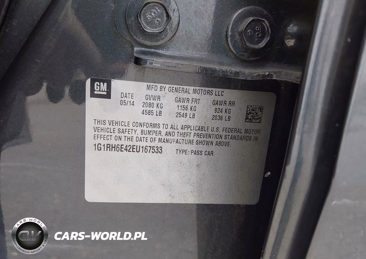 2014 Chevrolet Volt VIN:1G1RH6E42EU167533 - 9