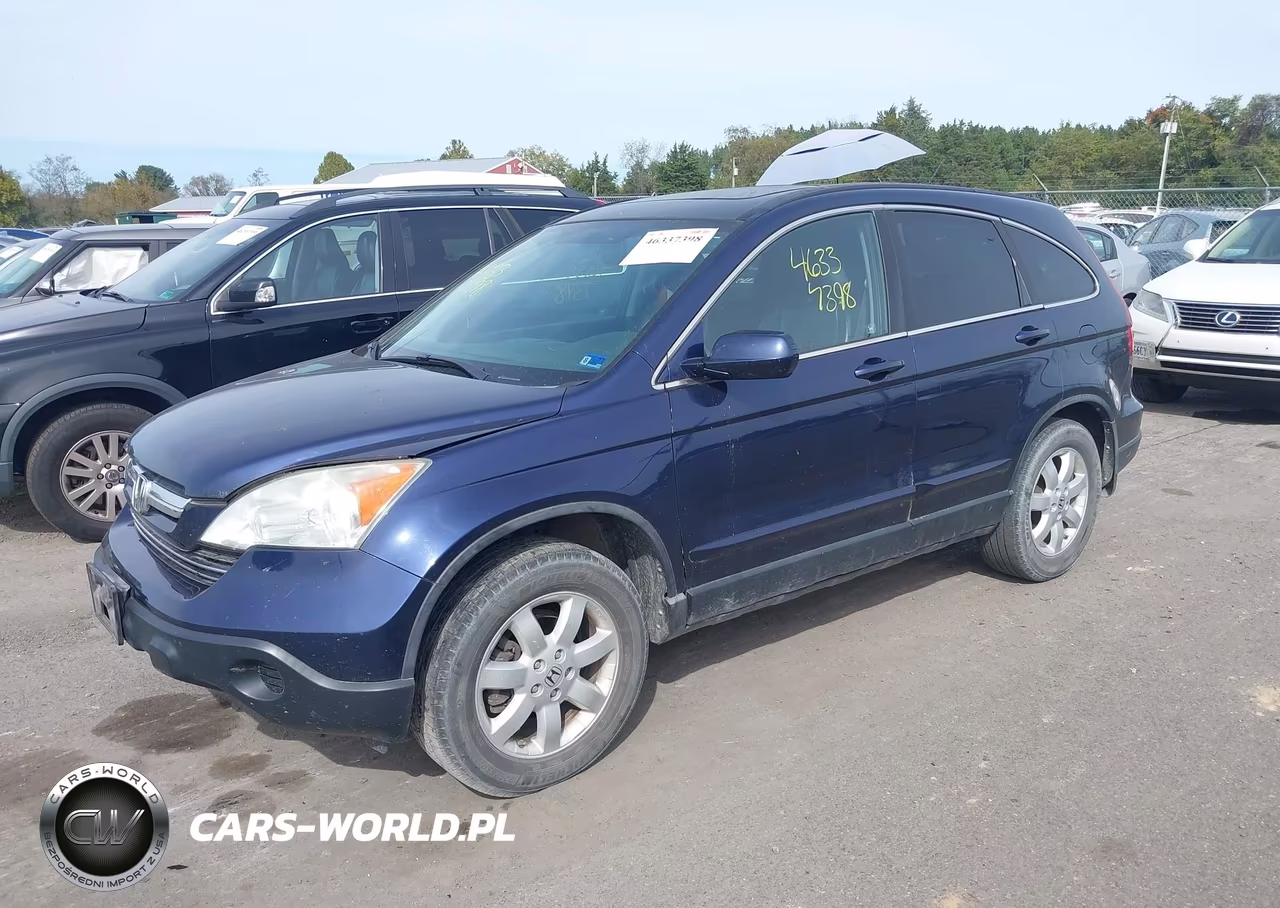 2008 Honda Cr-V Ex-L VIN:5J6RE487X8L006572 - 2
