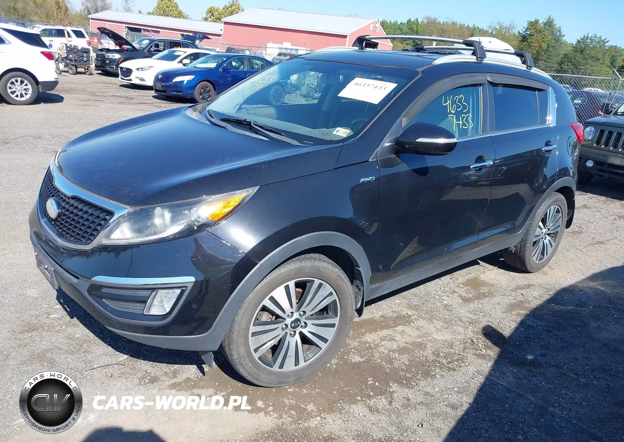 2014 Kia Sportage Ex VIN:KNDPCCAC9E7630209 - 2