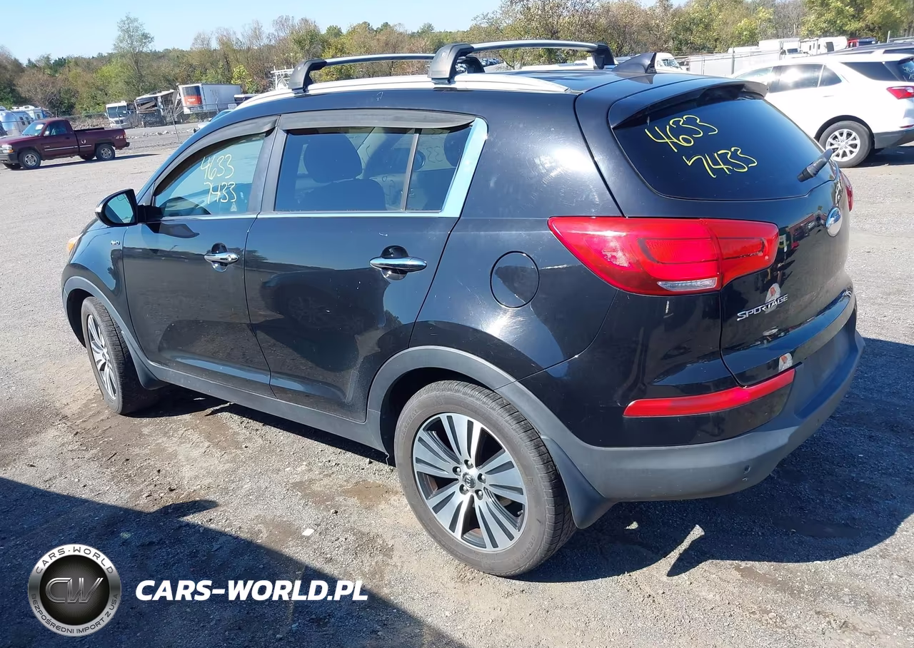 2014 Kia Sportage Ex VIN:KNDPCCAC9E7630209 - 3