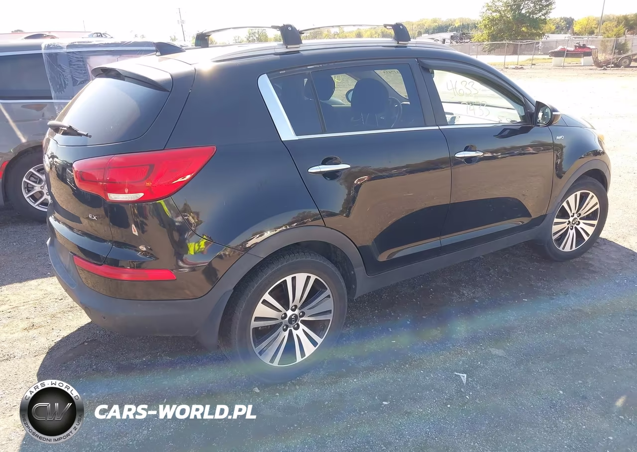 2014 Kia Sportage Ex VIN:KNDPCCAC9E7630209 - 4