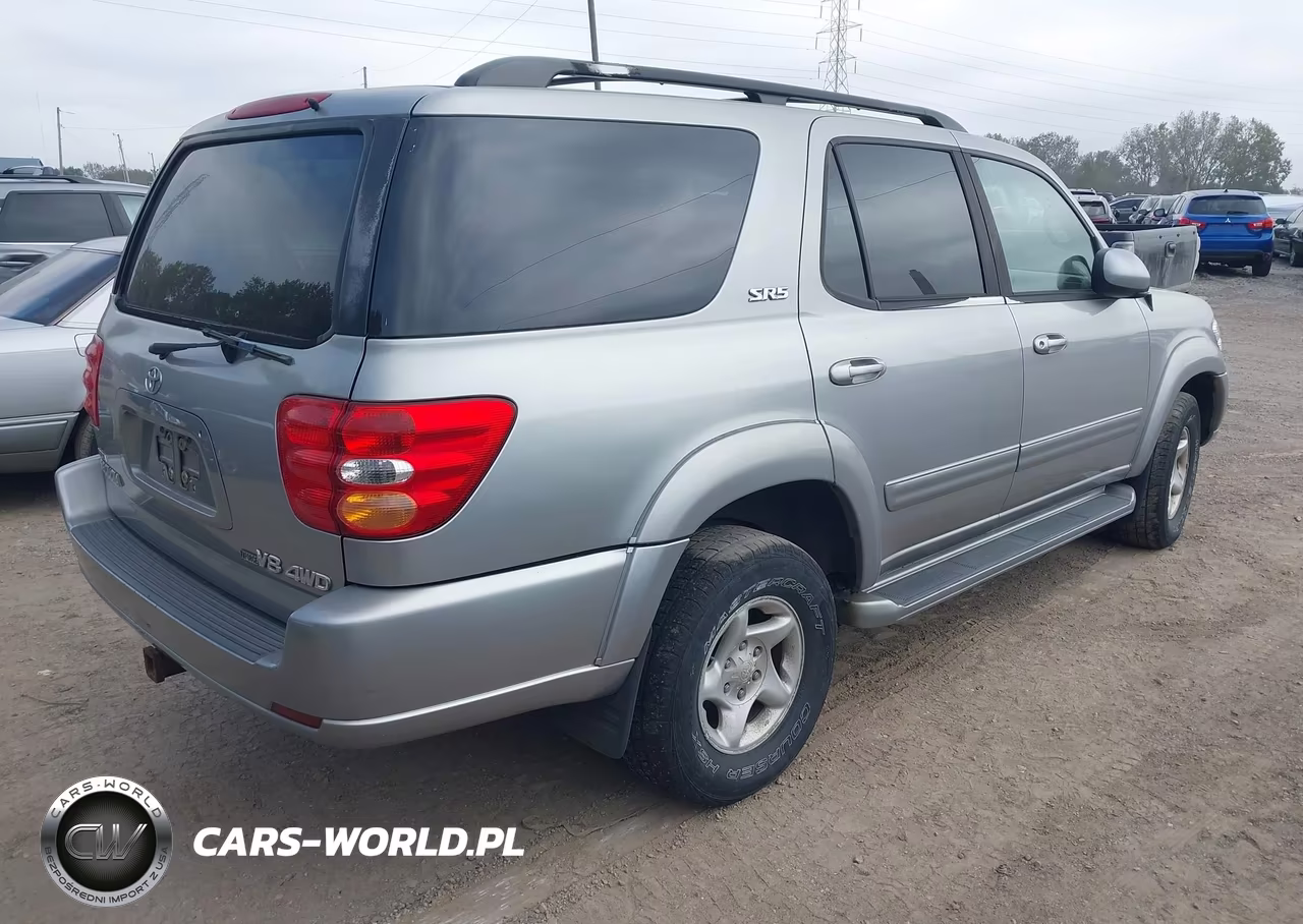 2001 Toyota Sequoia Sr5 V8 VIN:5TDBT44A01S053113 - 4
