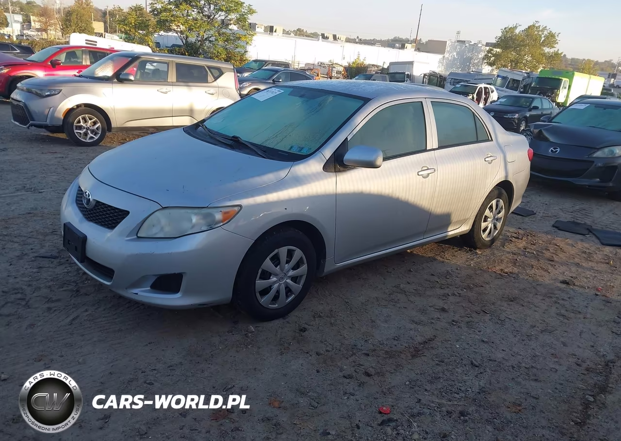 2009 Toyota Corolla Le VIN:JTDBL40E299019452 - 2
