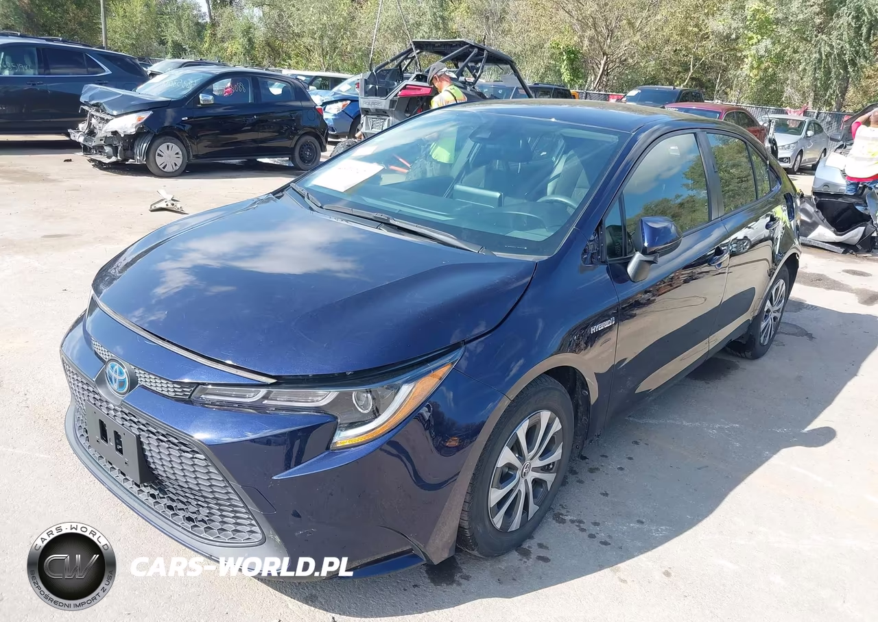 2020 Toyota Corolla Hybrid Le VIN:JTDEBRBE1LJ006563 - 2