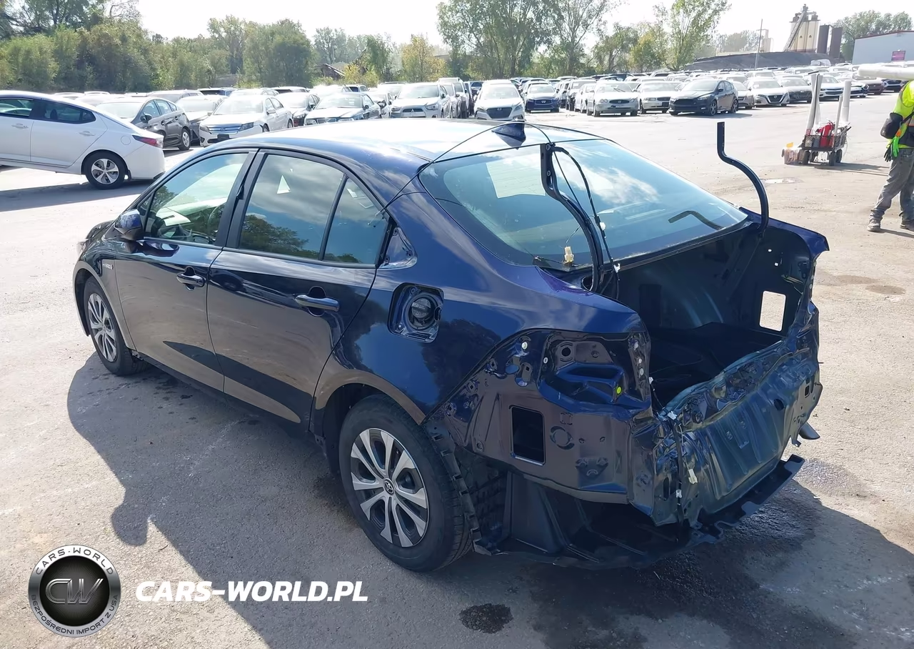 2020 Toyota Corolla Hybrid Le VIN:JTDEBRBE1LJ006563 - 3