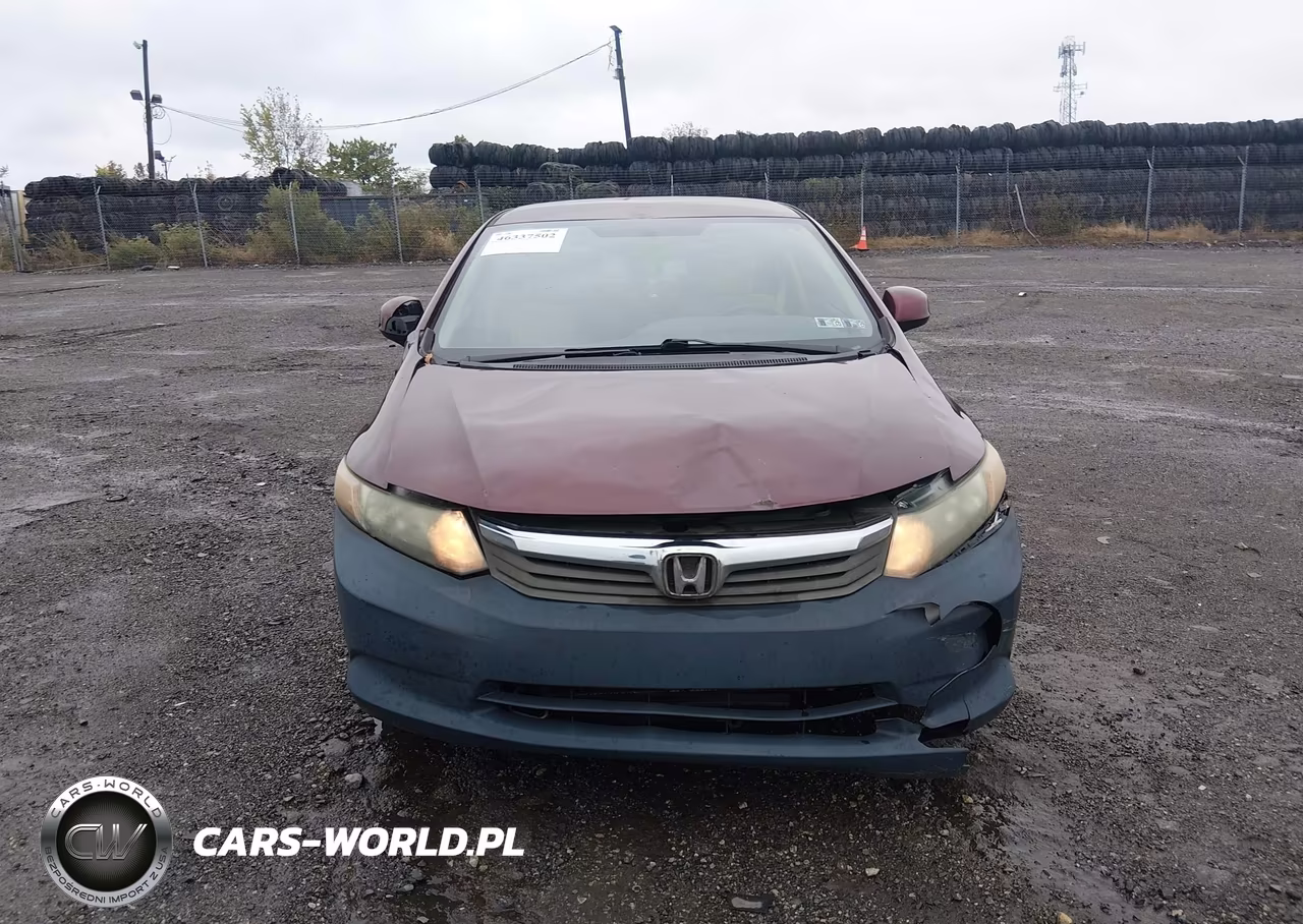 2012 Honda Civic Lx VIN:19XFB2F55CE380791 - 6