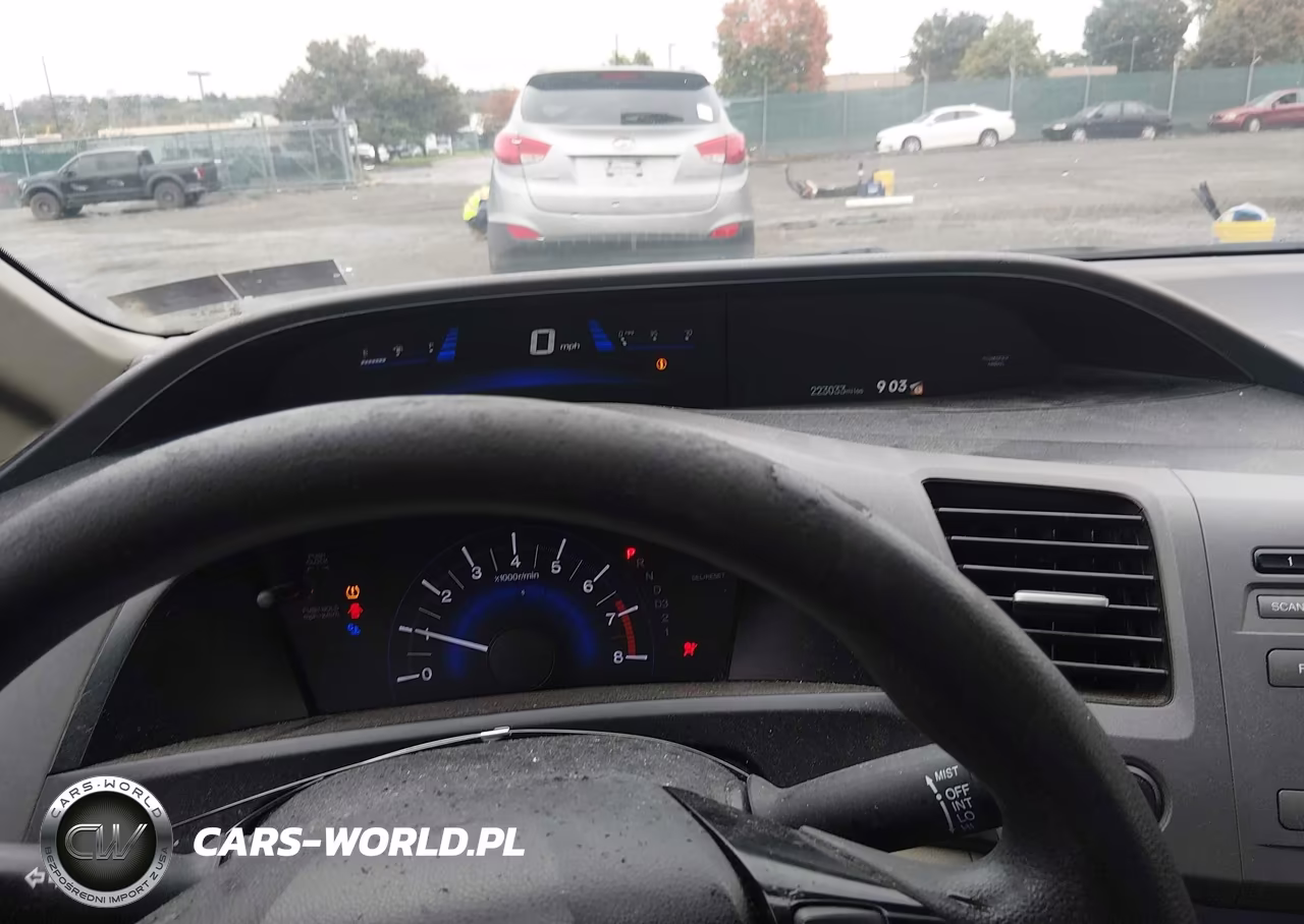 2012 Honda Civic Lx VIN:19XFB2F55CE380791 - 7